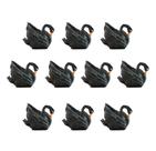 Kit 10 mini Cisne Negro Maquetes, Mini Mundos, Terrário
