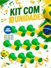 Kit 10 Mini Corneta Copa Mundo Brasil Vuvuzela Festa Torcida -