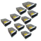 Kit 10 Mini Fonte Chaveada Colmeia 12V 5A 60W Cftv Fita Led