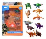 Kit 10 Miniaturas Dinossauro Brinquedos Infantil Realistas Animal Planet Ebn Kids
