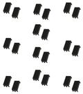 Kit 10 modulo cego 2 unidades ebony clean margirius Kit 10 modulo cego 2 unidades ebony clean margirius