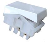Kit 10 modulo interruptor simples 10a 250v branco pezzi 50000