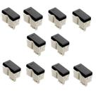 Kit 10 Modulo Interruptor Simples 10A Preto - Tramontina