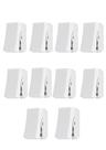 Kit 10 Modulo Interruptor Simples Branco Steck Stella 868010