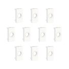 Kit 10 Modulo Saída Fio S70866804 Branco Orion 2 Pç Schneide