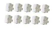 Kit 10 Módulos Interruptor Paralelo Sleek Margirius 16060