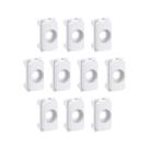 Kit 10 Modulos Saída Fio Branco Zeffia Pial Legrand 680167