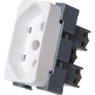Kit 10 Módulos Tomada 2P+T 10A 250V B3 Margirius 19416