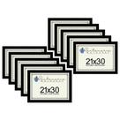 Kit 10 Molduras Porta Diploma Certificado A4 21x30 Preto