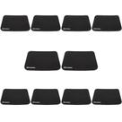 Kit 10 Mousepad Antiderrapante Tecido Borracha Atacado