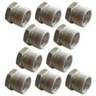 Kit 10 Niples Alumínio Para Conexão 12mm O'ring Rosca 1 1/16 Kit 10 Niples Alumínio Para Conexão 12mm O'ring Rosca 1 1/16