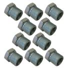 Kit 10 Niples De Aço Para Conexão 12mm O'ring Rosca 1 1/16