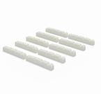 kit 10 nut pestana grafite para baixo 4c branca 43mm dolphin