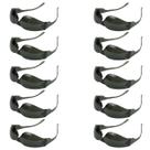 Kit 10 Óculos De Segurança Fumê Cinza Wave Polifer CA 34653 Kit 10 Óculos De Segurança Fumê Cinza Wave Polifer CA 34653