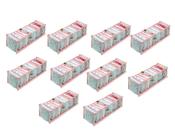 Kit 10 Organizadores de Gavetas Transparente e Rosa 604 VB Home