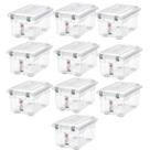 Kit 10 Organizadores Decorativa Multiuso 4,3 L Transparente