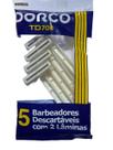 KIT 10 Pacotes Aparelho de Barbear com05 unidades Dorco