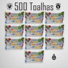 Kit 10 Pacotes Toalhas Umedecidas TURMINHA DA BAGUNÇA 50 Folhas 20x13 cm