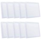Kit 10 Painel Led 18w Quadrado Branco Frio Sobrepor 6500k
