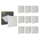 Kit 10 Painel Led Plafon 25w 6500k Bivolt Embutir Quadrado Cod: ALUT000502-10 Alut By Avant