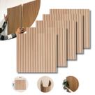 Kit 10 Painel Madeira Ripado 50x50 Parede 2,5m² Auto Adesivo