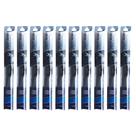 Kit 10 Palhetas Dianteira 16 Polegadas Universal Silicone Tiger Auto