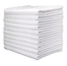 Kit 10 Panos de chão BRANCO Saco Alvajado para Limpeza 28cm X 55cm