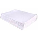 Kit 10 Panos de Prato Branco Liso Bainha 65 X 42 Cm Atacado Kit 10 Panos de Prato Branco Liso Bainha 65 X 42 Cm Atacado