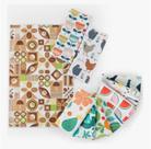 Kit 10 Panos De Prato Seca Mais Guardanapos Coloridos Macios Cor Variados CAMESA