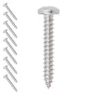 Kit 10 Parafuso Auto Atarraxante Panela Phillips Aço 4,2X38 Concreto Madeira Alvenaria