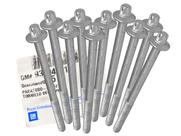 Kit 10 Parafuso Cabeçote Original GM Corsa Celta Agile Montana Meriva Spin Onix Prisma 1.0 1.8 8v