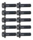 Kit 10 Parafusos Coroa C/ Recart Mb 1313/ 2013 14 X 45 Moderno Aço 12.9