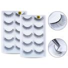 Kit 10 Pares Cílios 10mm Treino Pratica Extensão Alongamento de Cílios Lash Designer Curso Aula Treino Técnica
