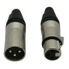 Kit 10 Pares Conectores Xlr Premium Macho E Femea Kit 10 Pares Conectores Xlr Premium Macho E Femea