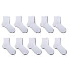 Kit 10 Pares de Meia Soquete Liso Masculino