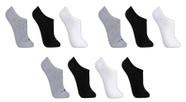 Kit 10 Pares de Meias Lupo Sapatilha 03270-954