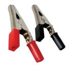 Kit 10 Pares Garra Jacaré Isolada 50mm PT/VM Alta Qualidade Kit 10 Pares Garra Jacaré Isolada 50mm PT/VM Alta Qualidade