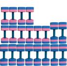 Kit 10 Pares Halteres Aquáticos Em EVA P 1-2kg M 2-3kg Azul/Rosa Dafoca Sports Kit 10 Pares Halteres Aquáticos Em EVA P 1-2kg M 2-3kg Azul/Rosa Dafoca Sports