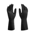 Kit 10 Pares Luva Latex Antiderrapante Preta Tam G Mucambo