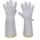 Kit 10 Pares Luva Vaqueta Punho Longo 20 Cm Atacado Com Nf