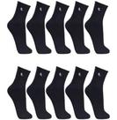 Kit 10 Pares Meias Lupo 3245-910 Masculina Cano Médio Algodão