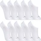Kit 10 Pares Meias Lupo Algodão Masculina Feminina Sapatilha Cano Curto Baixo Soquete Original 3170