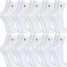 Kit 10 Pares Meias Lupo Original Algodão Cano Alto Longo Masculina Academia Atacado Esportiva 3245