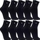 Kit 10 Pares Meias Lupo Original Algodão Cano Alto Longo Masculina Academia Atacado Esportiva 3245