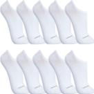 Kit 10 Pares Meias Mash Cano Curto Baixo Meia Soquete Sport Algodão Masculina Feminina Academia Original