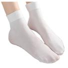 kit 10 Pares Meias Social Fina Soquete Feminina confortável Cor:brancoKit:10 Pares