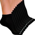 Kit 10 Pares Meias Zhamaro Cano Curto Soquete Baixo Algodão Atoalhada Masculina Feminina Confortável