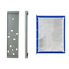 KIT 10 pastas azul + suporte Isoflex