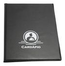 Kit 10 Pastas Cardapio Preta 4 Bolsas Acp Restaurante Bar Pizza