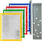 KIT 10 pastas Coloridas + suporte Isoflex